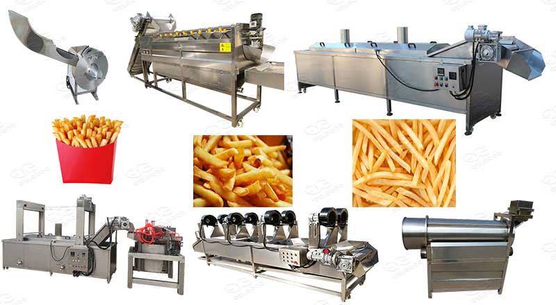 Industrial French Fries Cutter Machine - French Fry Cutting Equipment