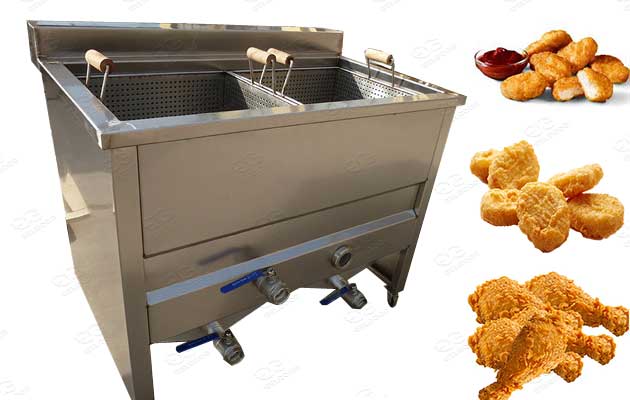 Chicken Deep Fryer Machine - Chicken Nuggets Frying Equipment